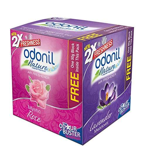 Odonil Toilet Air Freshener Mix (3+1), 50 g